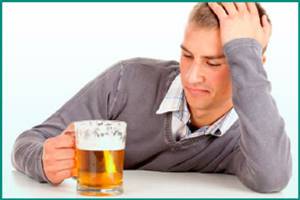 Употребление алкоголя как причина цистита