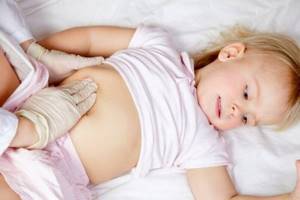 Боли в животе у ребёнка после ротавирусной инфекции