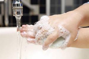 Важно перед едой тщательно вымыть руки
