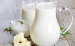 молочная продукция невысокой жирности