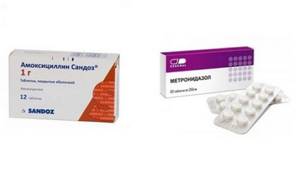 Амоксициллин и Метронидазол - антибактериальные препараты, используемые для лечения инфекционных заболеваний
