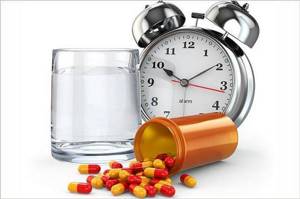 Время приема лекарства