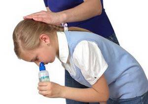 правила промывания носа детям