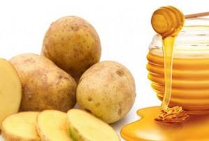 картофель и мед при лечении геморроя