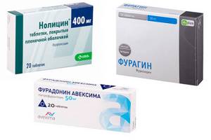 Антибактериальные и уросептические лекарства от цистита