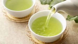 2 чашки зеленого чая