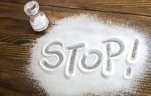 Уменьшить количество соли