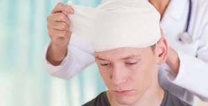 Оказание первой помощи при черепно-мозговой травме