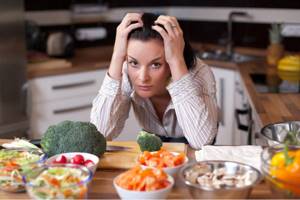 Правильное питание устраняет боли при дефекации